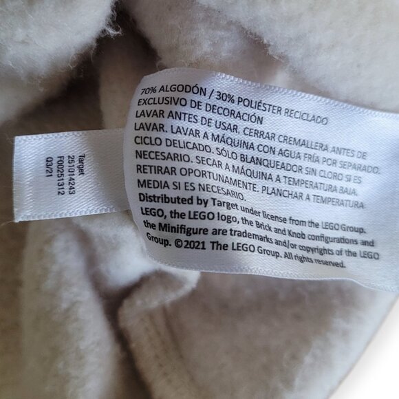 LEGO x Target Colorblock Track Jacket Women’s Medium Pink/Red/Cream Limited - Picture 11 of 12